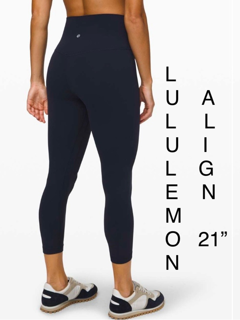 Lululemon | “Align” Crop 21” Navy Legging - Women’s 8